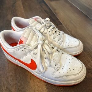 Nike Dunk Low Retro White Picante Red‎ DV0831-103 sz 9 Men's